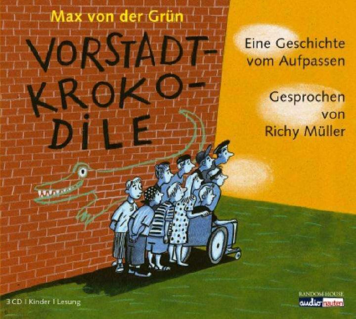 Image du produit Crocodiles de banlieue (Max von der Grün, Heinz Edelmann, Richy Müller, Allemand)
