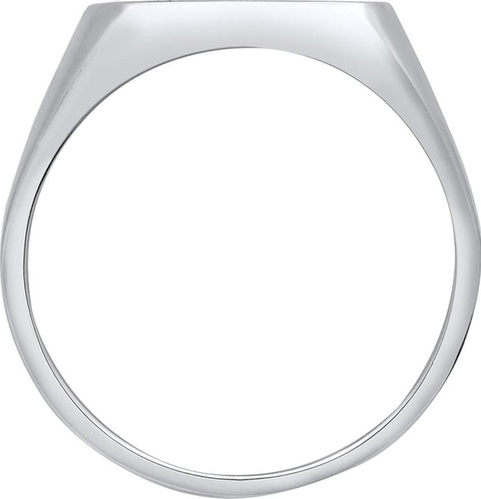 Produktbild Kuzzoi Ring Herren Siegelring Emaille Logo Basic 925 Silber (66, 925 Silber)