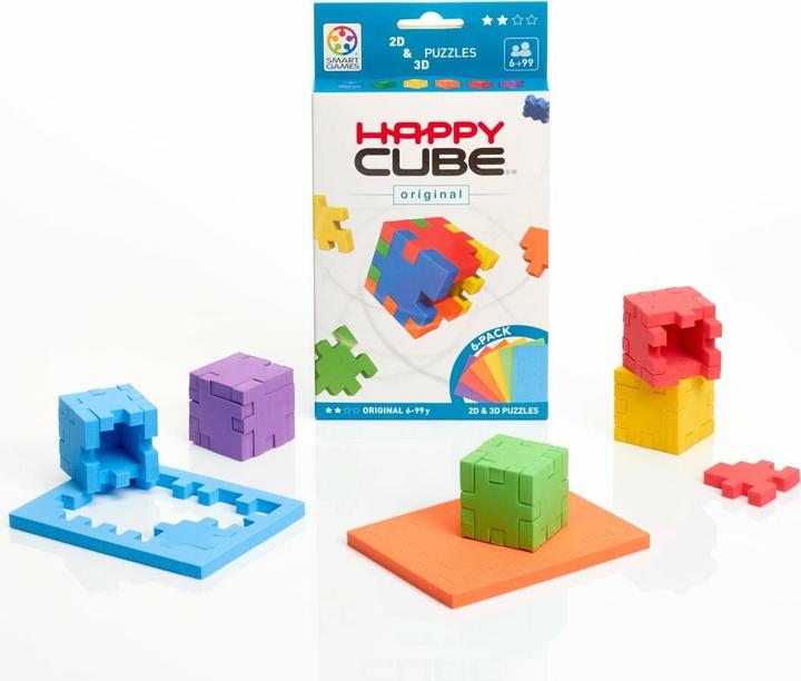 Actual product image Happy Cube Original (6 pieces)