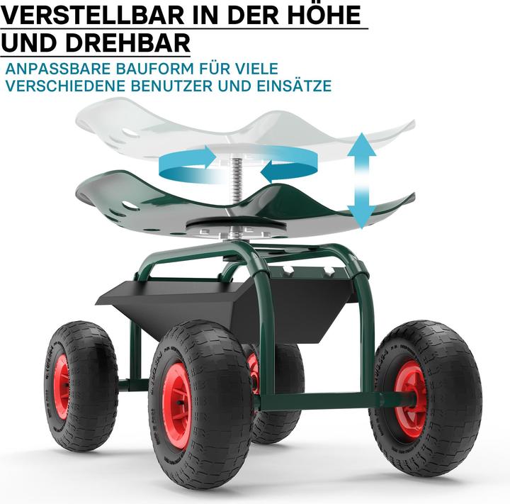 Produktbild Wiltec Gartenwagen (150 kg)