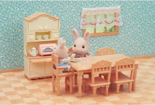 Actual product image Sylvanian Families Children's room with bunk bed