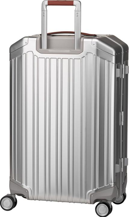 Produktbild Piquadro Ultra Slim Mittelgrosser Koffer Grau/Leder (75 l, M (50 - 90l))