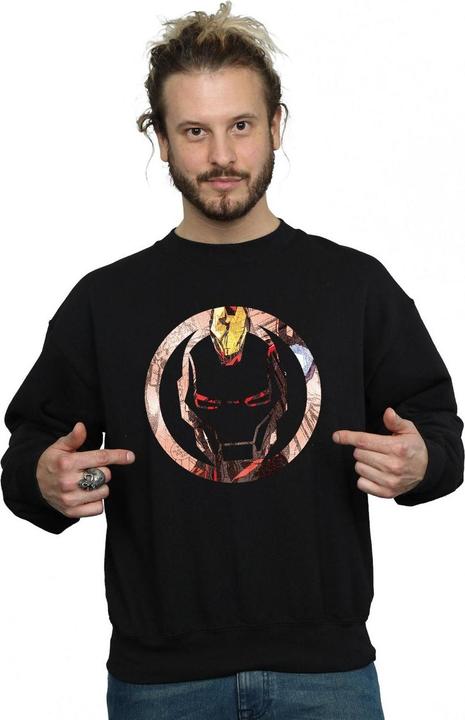 Immagine prodotto Iron Man Felpa Montage pour hommes (M)