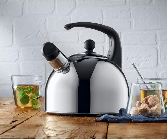 Image du produit WMF Bouilloire à eau / Bouilloire à induction / Théière 2l, Cromargan Acier inoxydable (2 l)