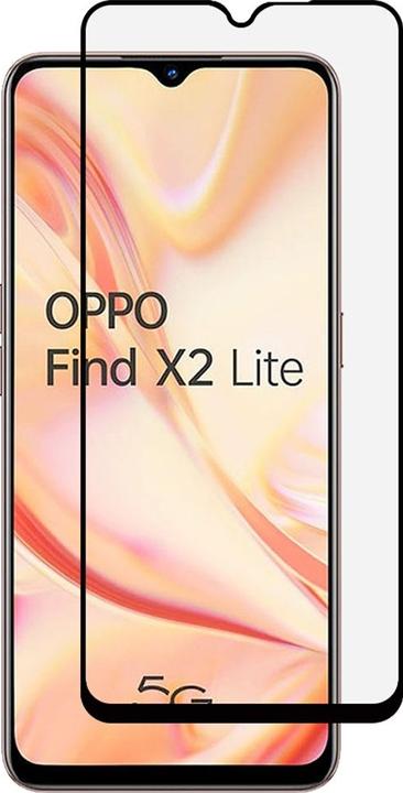 Immagine prodotto PhoneLook Vetro 3D temperato per la protezione del display a schermo intero con cornice nera (1 Pezzo/i, Oppo Find X2 Lite)