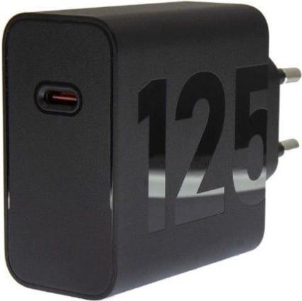 Actual product image Motorola Wall Charger TurboPower 125W GaN USB-A w/ 1m USB-C Black (125 W)