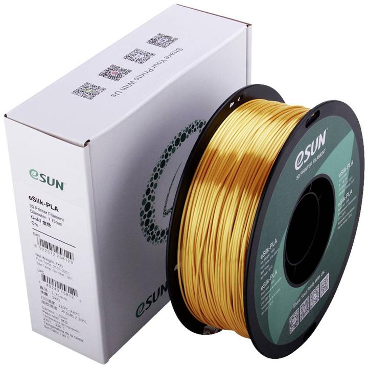 eSUN eSilk (PLA, 1.75 mm, 1000 g, Or)