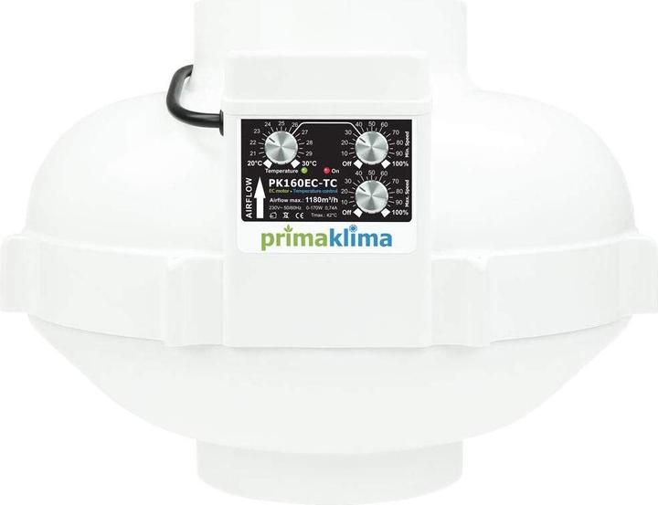 Produktbild Prima Klima Rohr-Ventilator EC 160 / Temp/Speed Control