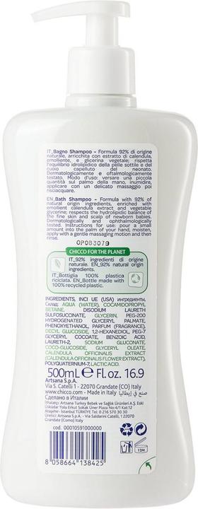 Produktbild Chicco Badeshampoo 0m+