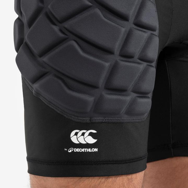 Image du produit Offload Short de protection Rugby Femme/Homme - Canterbury S500 noir (S, Short de protection, Modèle unique)