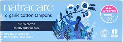 Actual product image Natracare Super plus (20 x, Large plus)