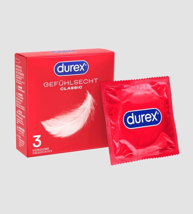 Actual product image Durex Gefühlsecht Classic (3 pcs.)