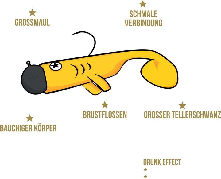Produktbild Lmab Drunk Bait Bourbon Bernd (20 cm)