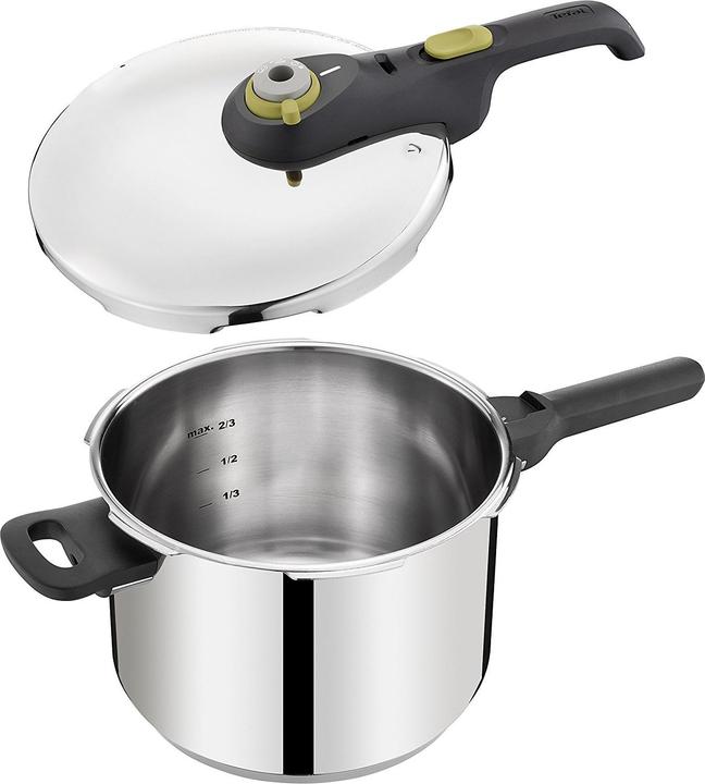 Produktbild Tefal Secure 5 Neo inkl. Dampfkorb (22 cm, Dampfkochtopf, Edelstahl)