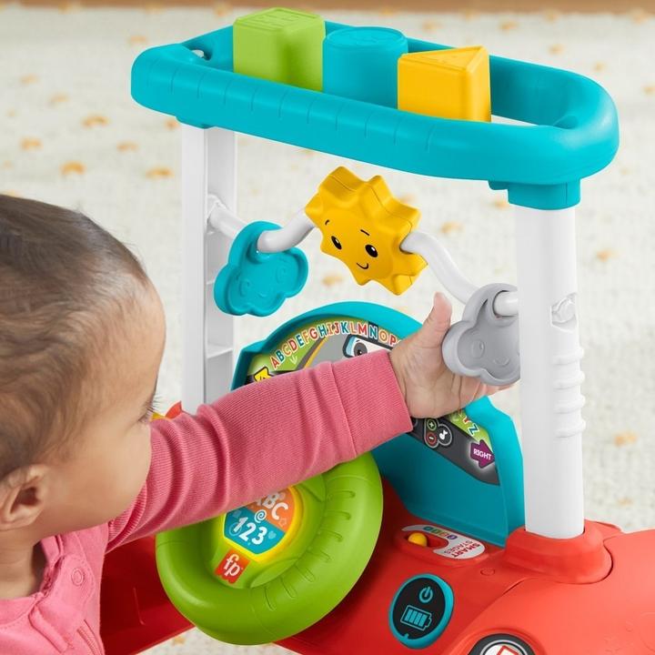Actual product image Fisher-Price LL Pchacz Małego Kierowcy 2w1 HJP44 MATTEL (Czech, Slovak, Hungarian, Polish, English)
