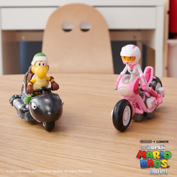 Produktbild Jakks Pacific Super Mario Movie - Figure w/ Kart - Koopa Troopa (6 cm) (417714)