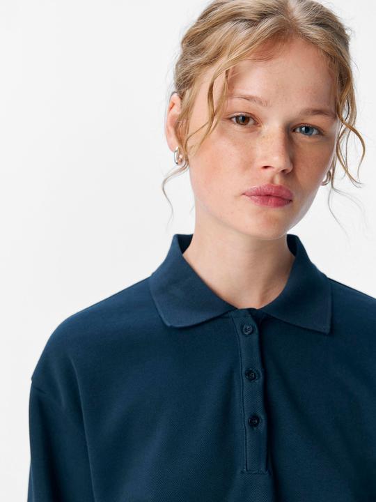Immagine prodotto Object Gestreiftes Langarm-Poloshirt (XL)