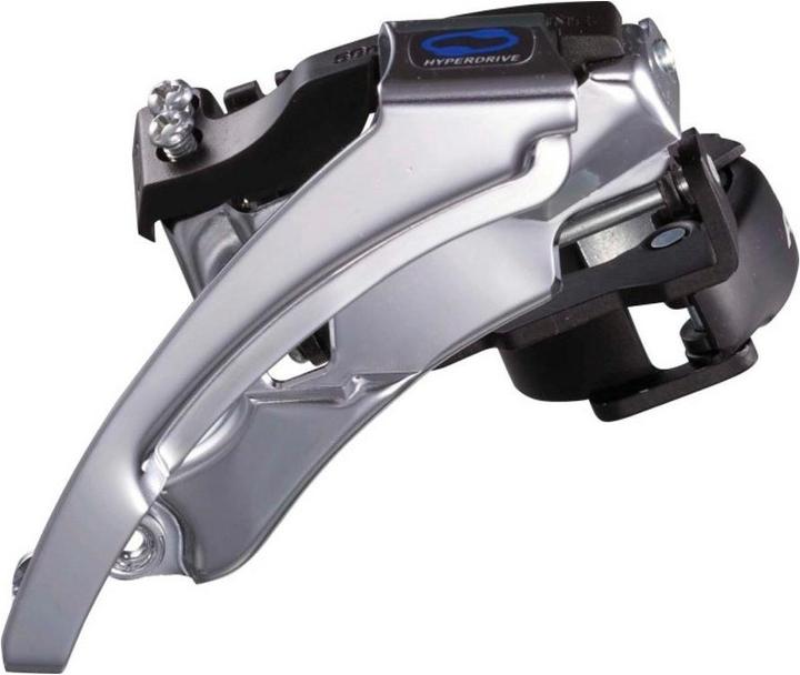 Actual product image Shimano Altus FD-M310 front derailleur 3x7/8-speed clamp Dual-Pull