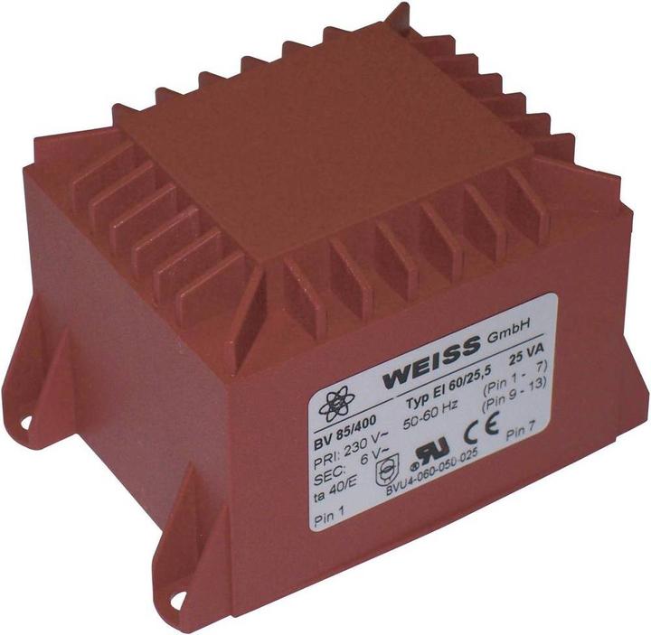 Immagine prodotto Weiss Elektrotechnik Trasformatore di stampa EI 60 25 VA