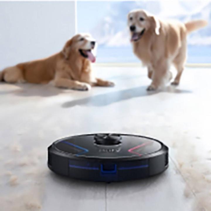 Image du produit eufy RoboVac X8 Robot Aspirateur Noir Compatible avec Amazon Alexa, compatible avec Google Home, Vocal... (Robot d'aspiration et de nettoyage)