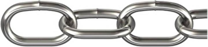 Produktbild Dörner + Helmer DH Edelstahlkette 4 mm, kurzgliedrig 15 m (15 m)