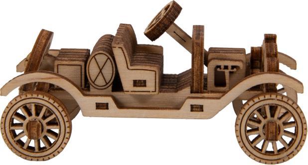 Actual product image WoodenCity Kit classic car model