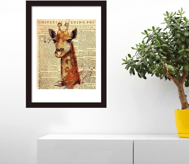 Giraffe (30 x 40 cm)