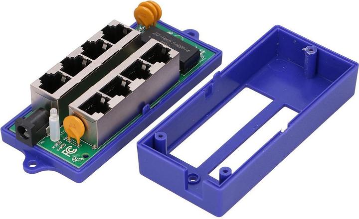 Produktbild Extralink POE INJECTOR 4 PORT GIGABIT - - 4-Port Gigabit Ethernet (802.3at (PoE+), 48 W)