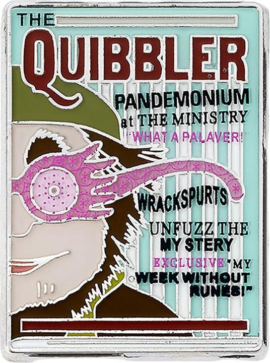 Actual product image Quibbler Enamel Badge
