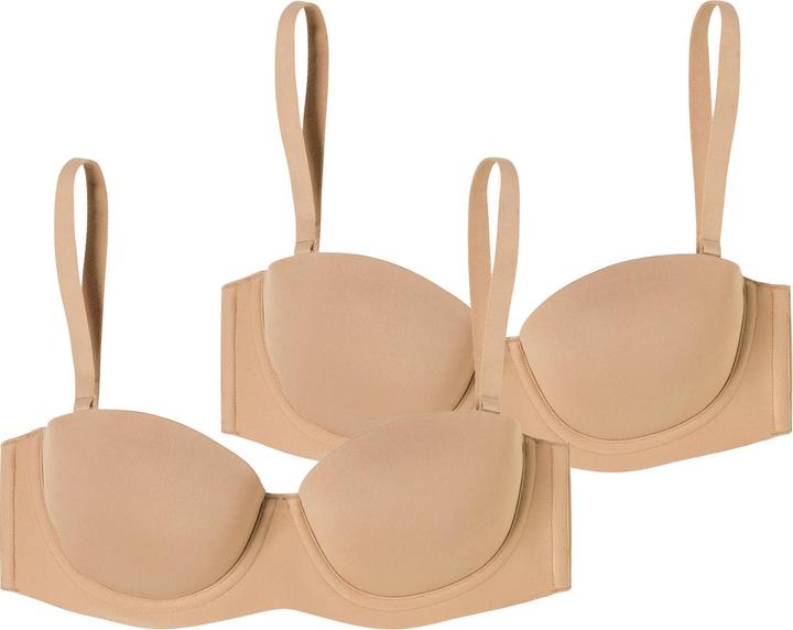 Produktbild Schiesser Bügel-BH Bandeau mit Schale - Unique Micro (85 D, 2er Pack)