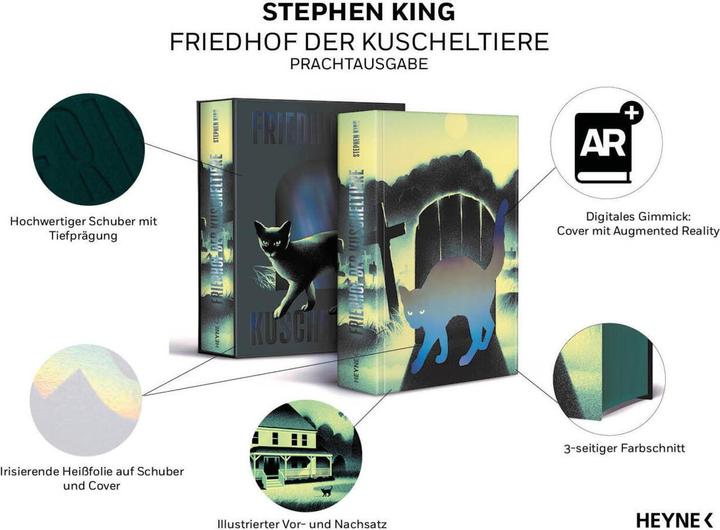 Produktbild Friedhof der Kuscheltiere (Deutsch, Christel Wiemken, Stephen King, 2023)