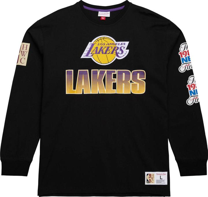 Image du produit Mitchell & Ness Longsleeve - PATCHES Los Angeles Lakers (L)