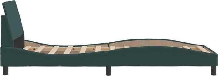 Actual product image VidaXL Bed frame with velvet headboard (90 x 200 cm)