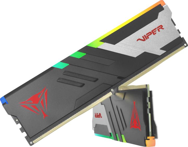 Actual product image Patriot Viper Venom RGB 32GB DDR5 6200-40, PVVR532G620C40K (2 x 16GB, 6200 MHz, DDR5 RAM, U-DIMM)