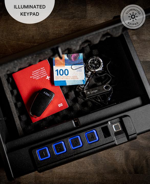 Produktbild Paladin Biometrischer Fingerabdruck Safe