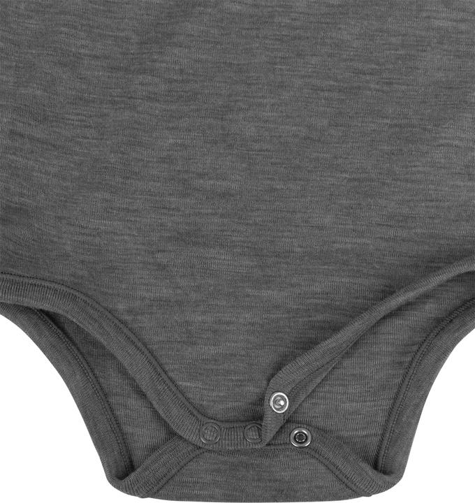Produktbild Normani 2er Pack Doppelpack Baby-Body Merino Wickelbody Bodysuit Langarm - 9343 (62)