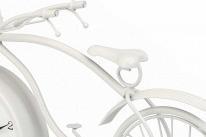 Immagine prodotto Giftdecor orologio da bicicletta in ferro battuto bianco 22c