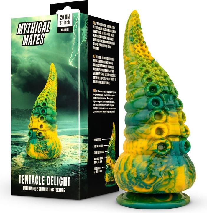 Produktbild Mythical Mates Tentacle Delight Grün & Gelb