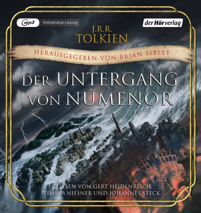 Image du produit La chute de Númenor (Johannes Steck, Timmo Niesner, Gert Heidenreich, Helmut W. Pesch, J.R.R. Tolkien, Allemand)