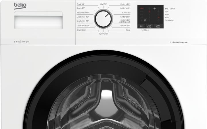Produktbild Beko WUE6511BW (6 kg, Links)