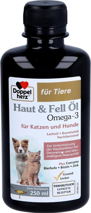 Actual product image Queisser Pharma Doppelherz Hau+Fe Cat+Dog (Dog, Cat, 250 ml)