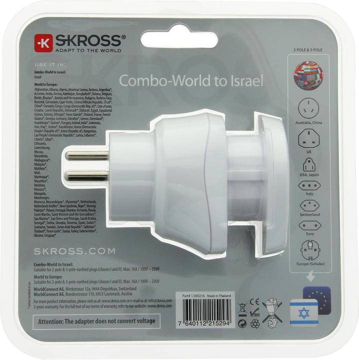Produktbild Skross World to Israel