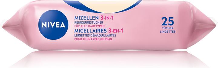 Image du produit NIVEA Micelles 3 en 1 (Chiffons de nettoyage, 25 ml)