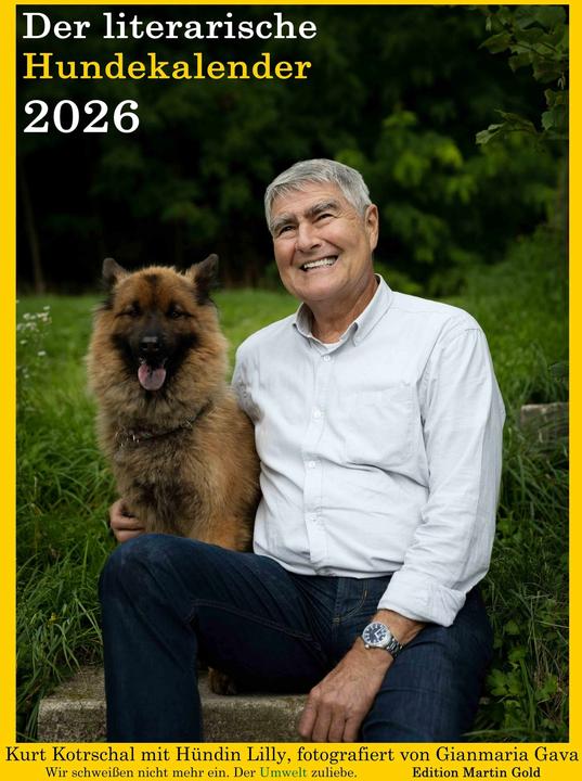 Immagine prodotto Der literarische Hundekalender 2026 (22,5 x 32,5 cm, Copertina rigida, Tedesco)