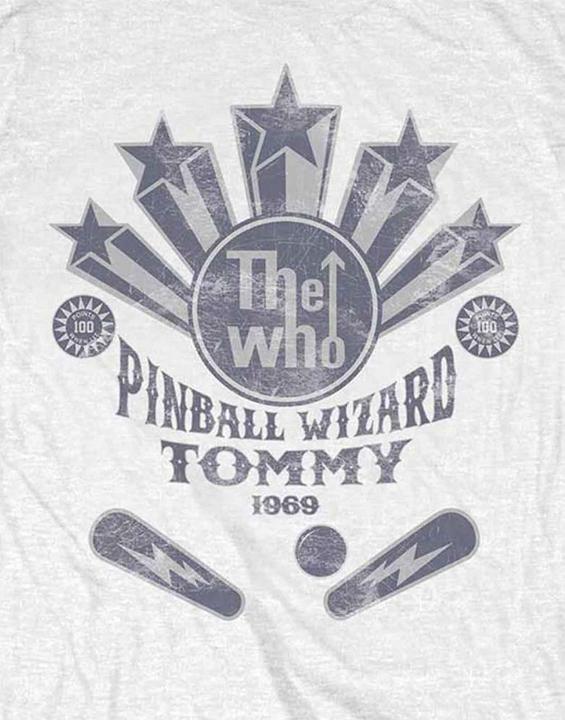 Immagine prodotto The Who T-shirt coton unisexe adulte Pinball Wizard Flippers (S)