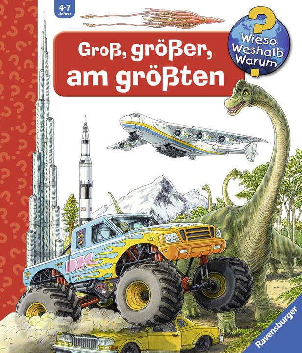 Actual product image Ravensburger Gross, grösser, am grössten (Riesenbuch) (German, Carola of Boiler, 2017)
