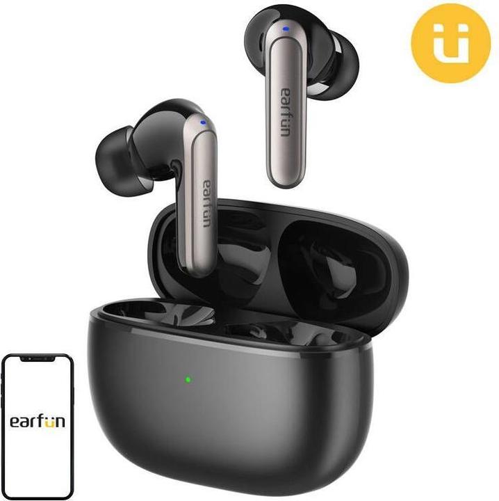 Immagine prodotto EarFun Auricolari senza fili TWS Air 2 NC ANC (nero) (ANC, Senza fili)