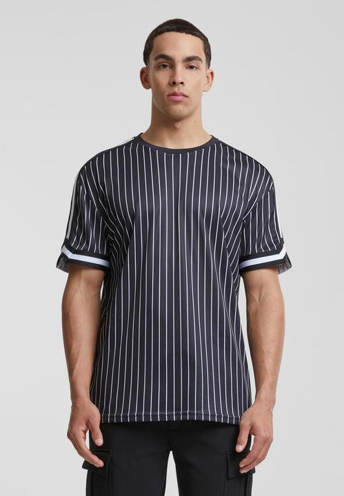 Produktbild Urban Classics Oversized Striped Mesh Tee - 138093 (3XL)