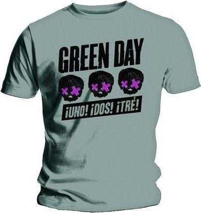 Produktbild Green Day Three Heads Better Than One TShirt (S)