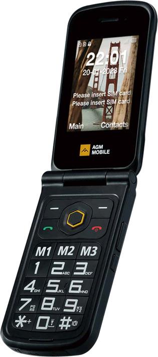 Produktbild AGM M8 128MB 4G BLACK (2.80", 0.08 Mpx, 4G)